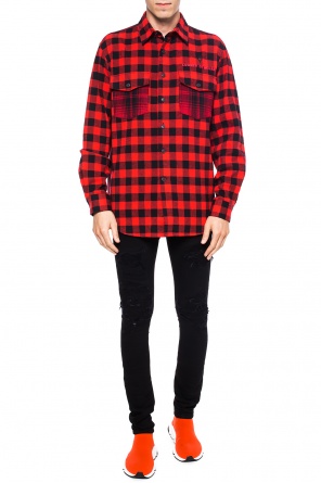 Long checked shirt, zdjęcie 2 Long checked shirt od Marcelo Burlon